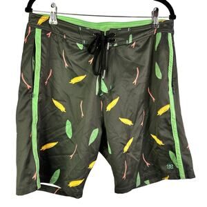 Albion Men’s Green Board Shorts size 32